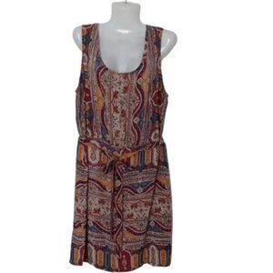 Cute dress with fabric belt